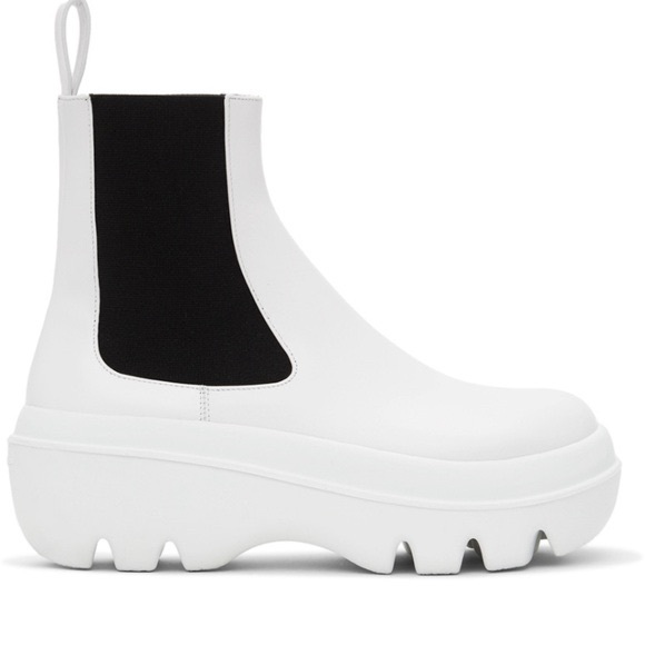 Proenza Schouler Shoes - Proenza Schouler Leather Storm Chelsea Boots - Price Firm
